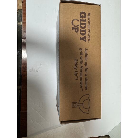 HorsePower Giddy Up Cordless, Rechargeable BBQ grill Stainless Roller Cleaner - Picture 4 of 9